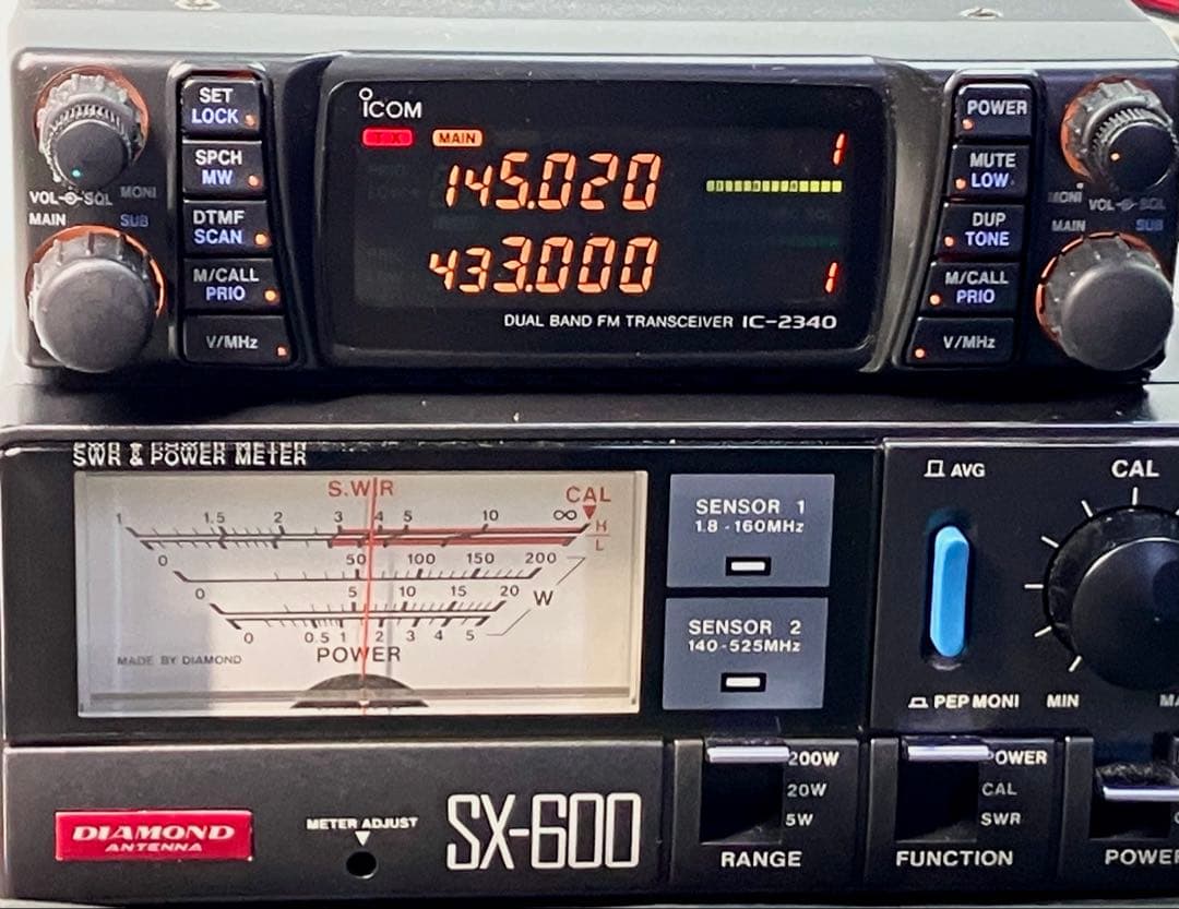 アイコム IC-2340D 45/35w アマチュア無線機　アマチュア無線