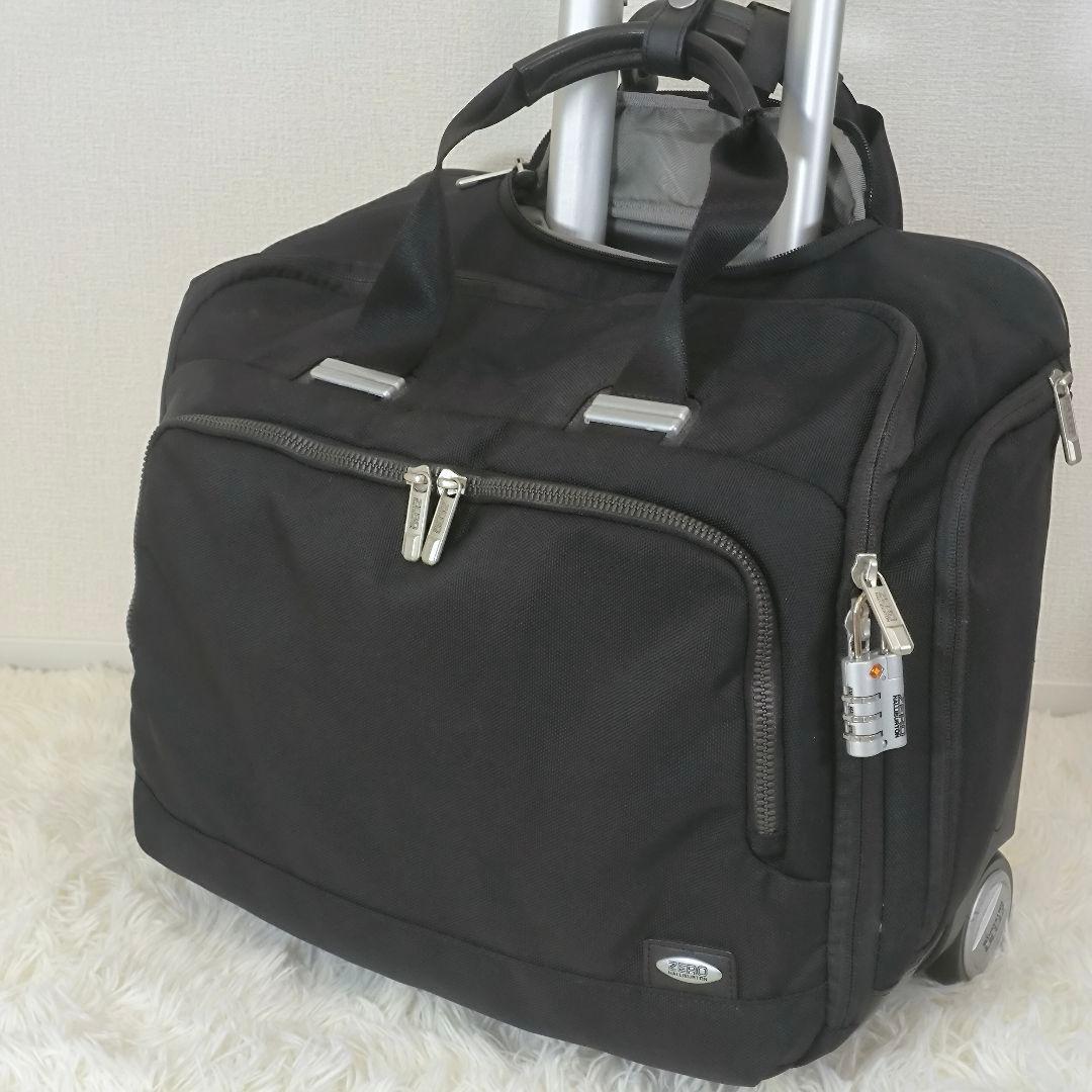ゼロハリバートン トラベルキャリー ビジネスバッグ スーツケース 大収納