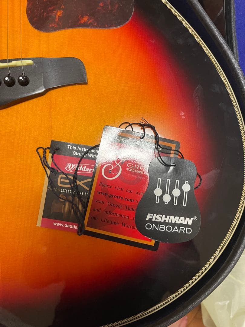 生産終了 s.yairi エレアコ　単板 YE-5M 3TS ケース付