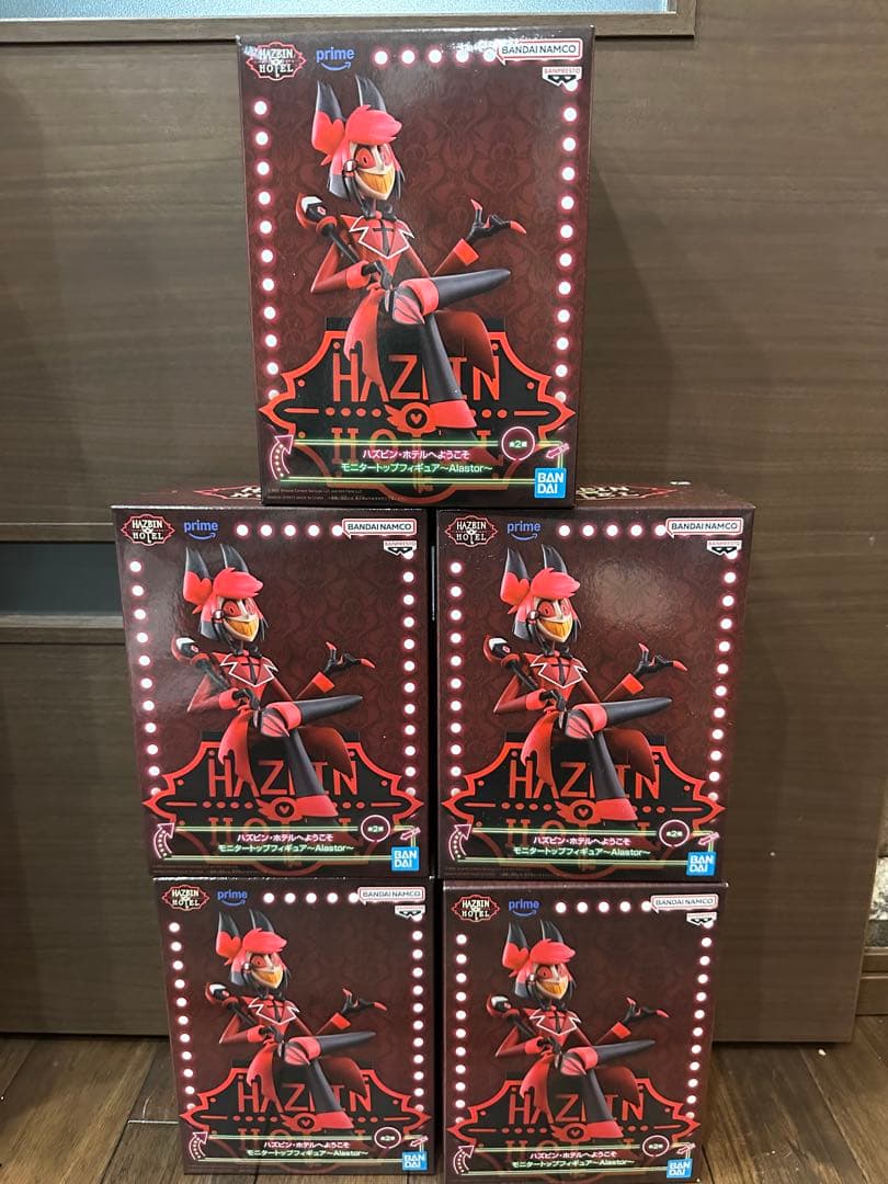ハズビン・ホテルへようこそ モニタートップフィギュア アラスター 5個セット