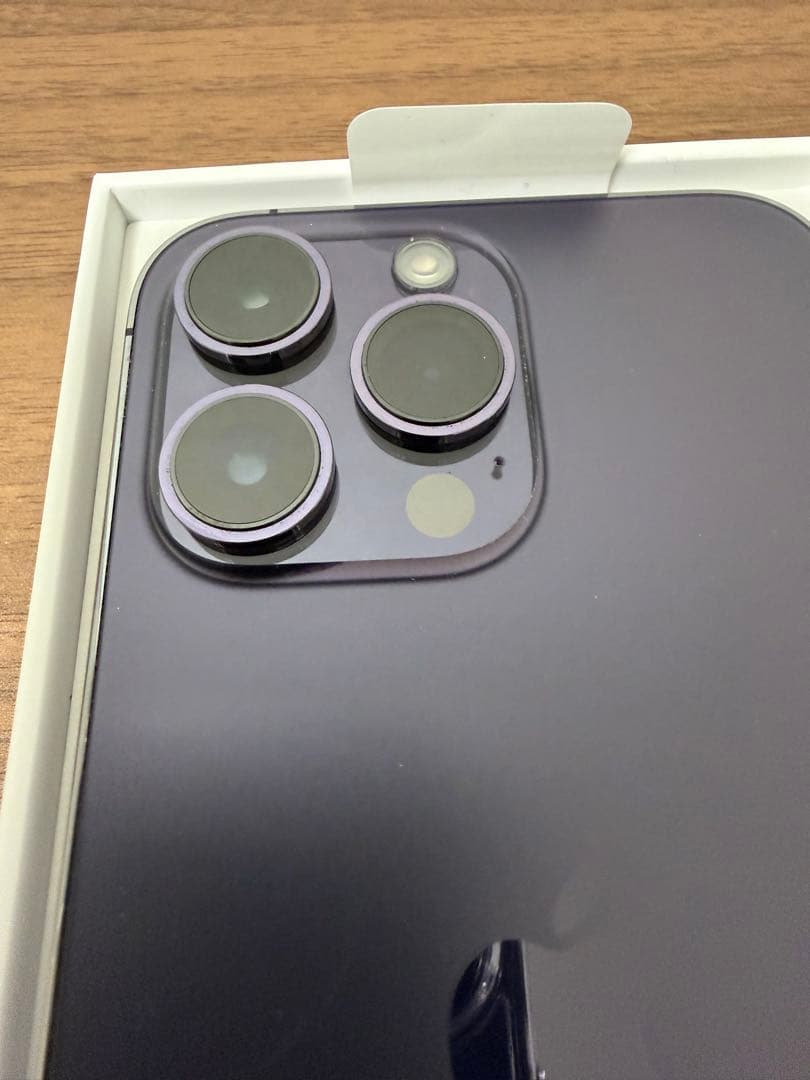 【超美品】14 Pro Max 256GB SIMフリー 4K撮影可
