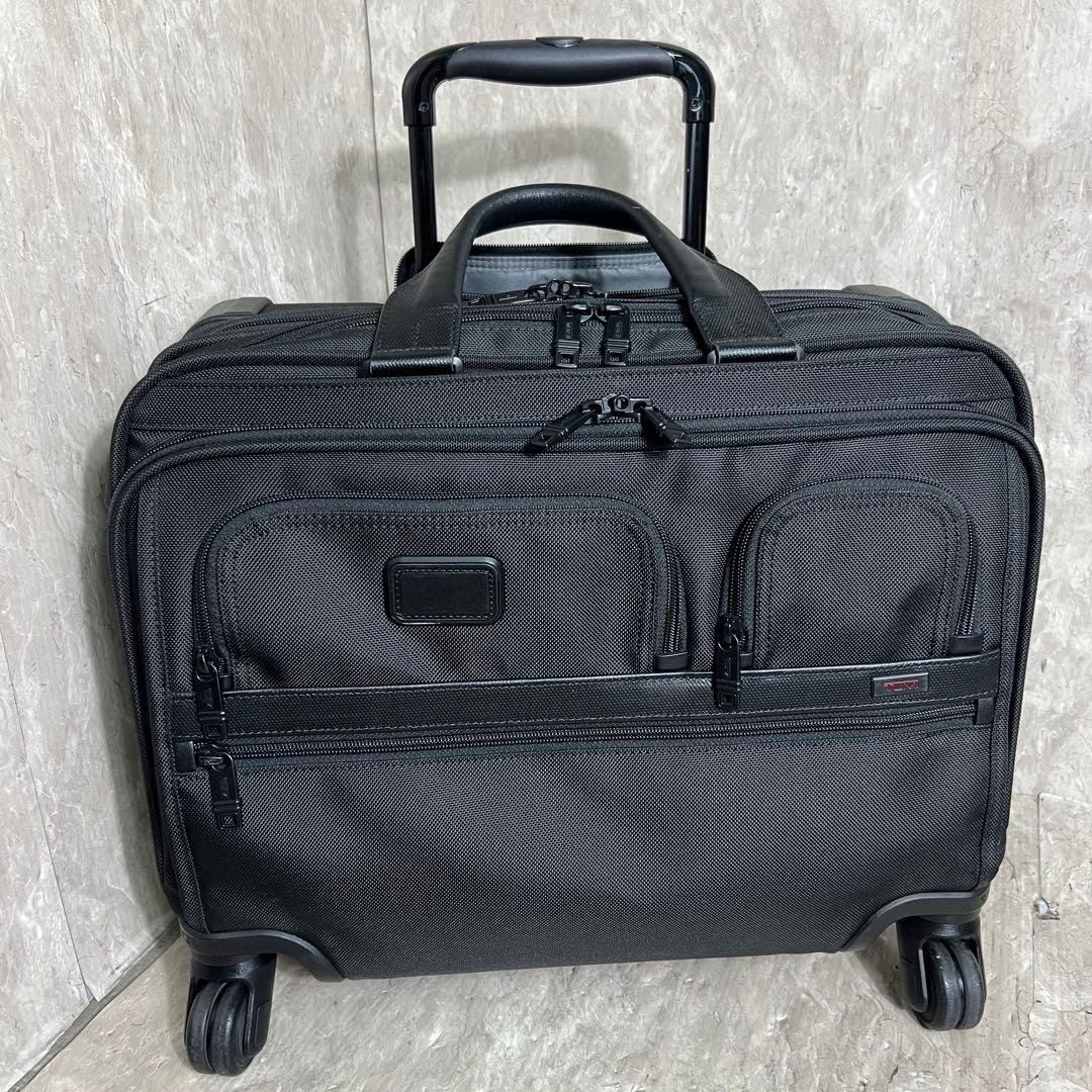 未使用級美品 TUMI Alpha2 キャリーケース 26627D2 機内持込可