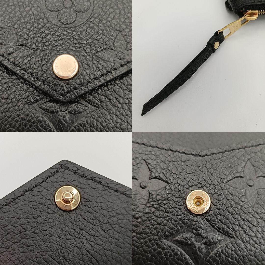 ルイヴィトン アンプラント ポルト　カルト　レクト　ヴェルソ　ケース　黒