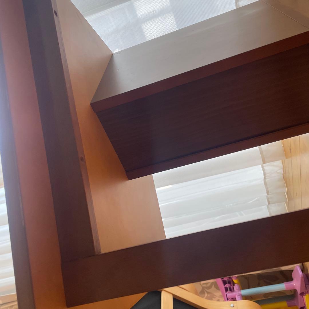 北欧　karimoku コーナー　コーナーテーブル