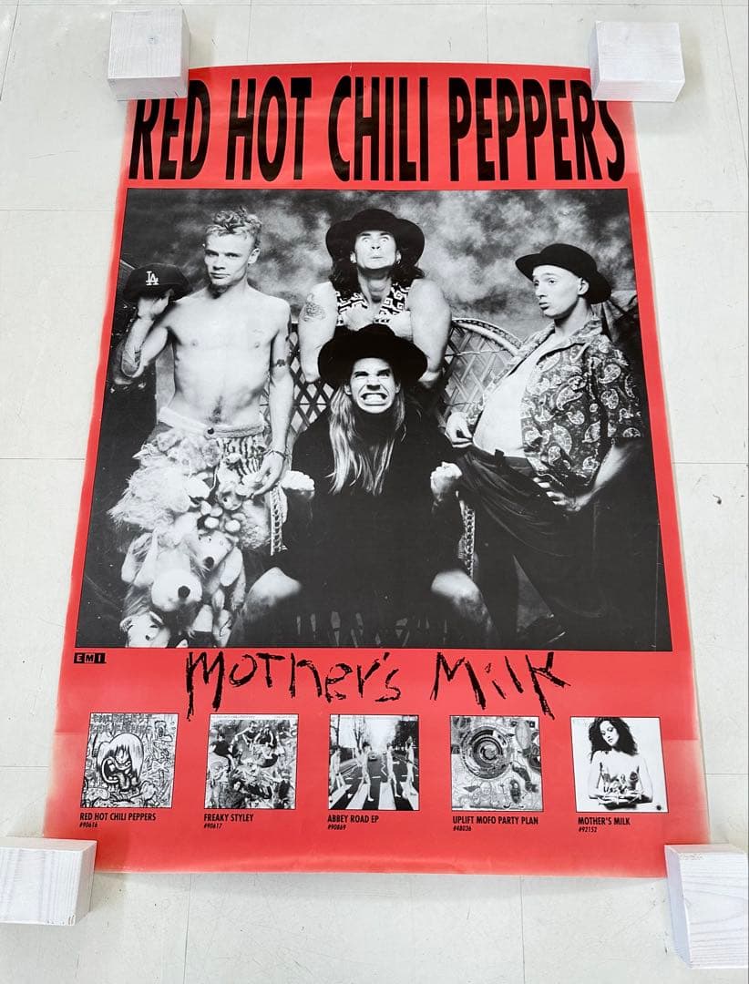 超スペシャル 80s レッドホットチリペッパーズ マザーズミルク ポスター