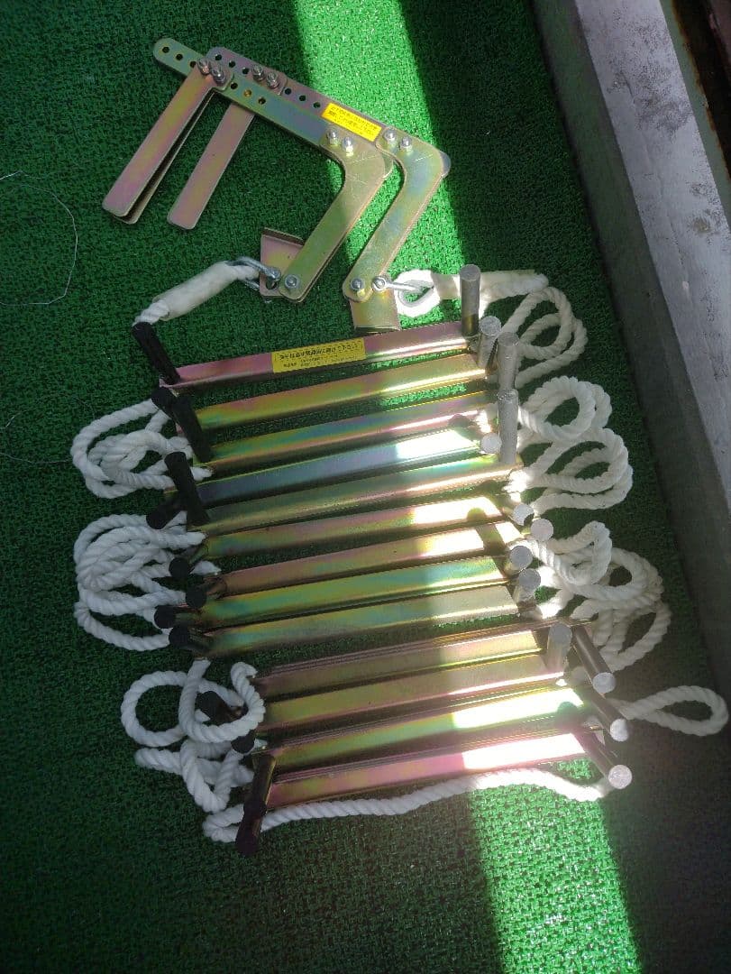 TAKAOKA 4m 避難はしご ロープはしご 避難 作業用 タカオカ