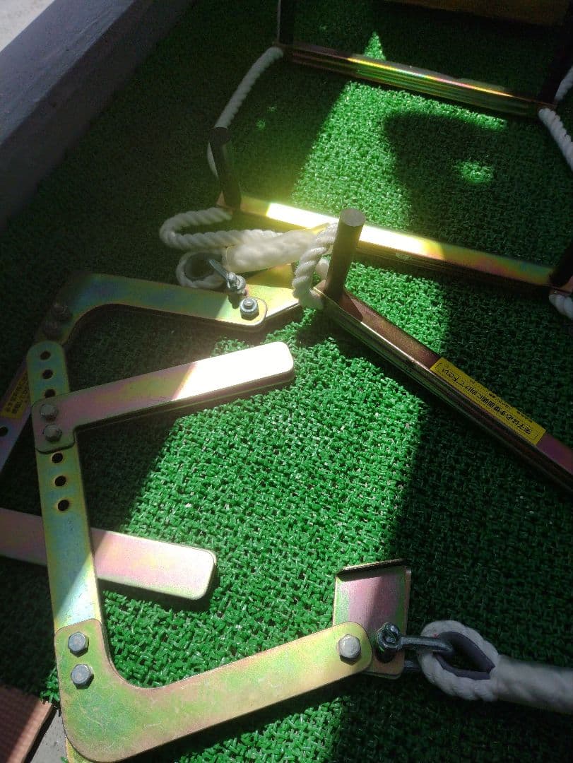 TAKAOKA 4m 避難はしご ロープはしご 避難 作業用 タカオカ