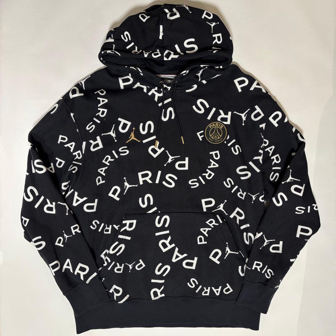 ジョーダン × パリサンジェルマン コラボ スウェットパーカー金刺繍 XLナイキ