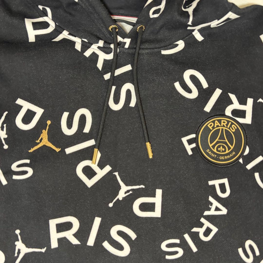 ジョーダン × パリサンジェルマン コラボ スウェットパーカー金刺繍 XLナイキ