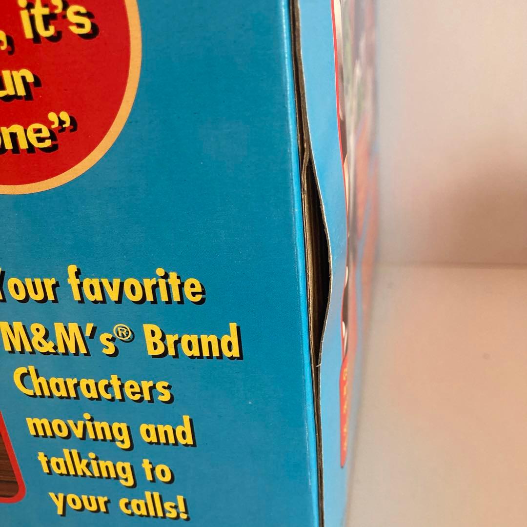 m&m's エムアンドエムズ キャラクターのおしゃべりする電話機 実際に使用可能