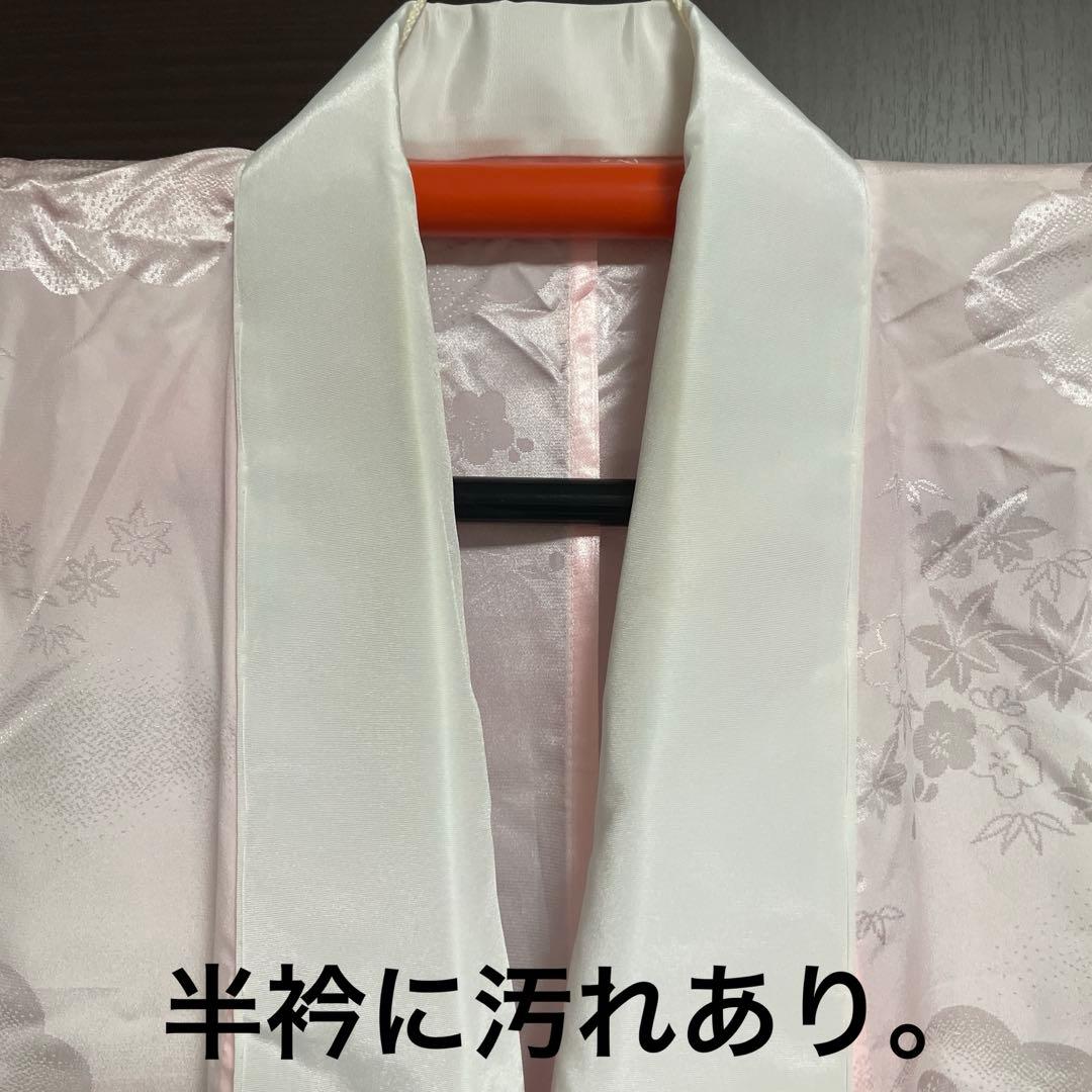 振袖フルセット　赤紫　桜　正絹　トールサイズ　商品説明必読！