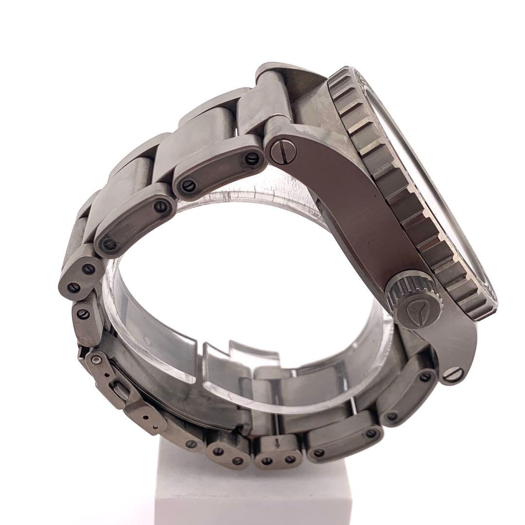 7-5386 NIXON 12I チタニウム アナログ腕時計 グレー