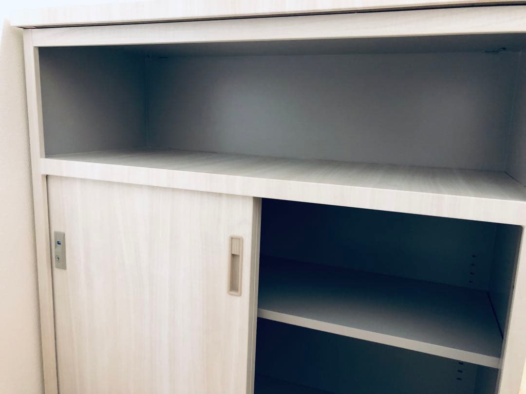 1/5削除!美品】ハイカウンター/受付カウンター約幅90×奥46×高95.5鍵付