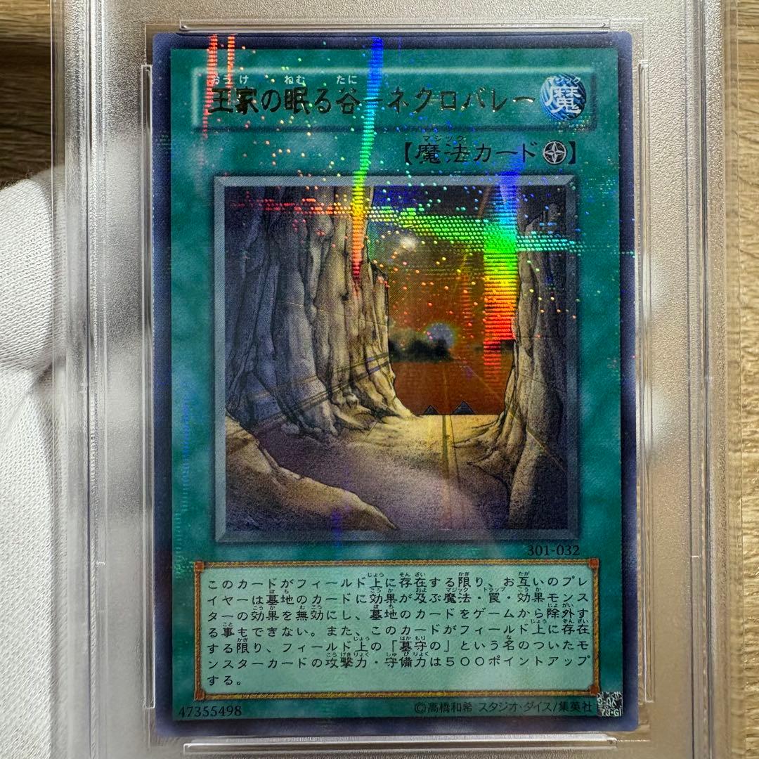 PSA10 極美品　最安値　世界15枚　王家の眠る谷 ネクロバレー　パラレル