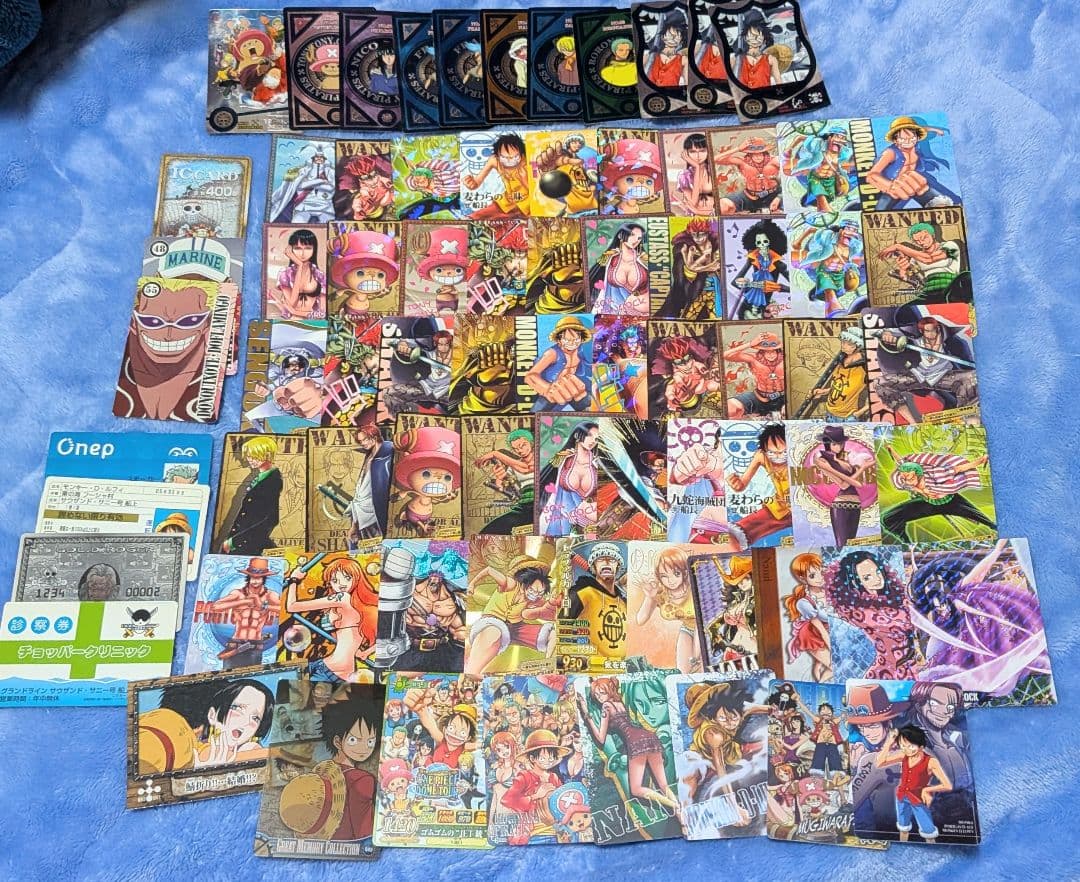 ワンピース　コレクションカードガム　クリアカード　AR　ウエハース　ルフィ