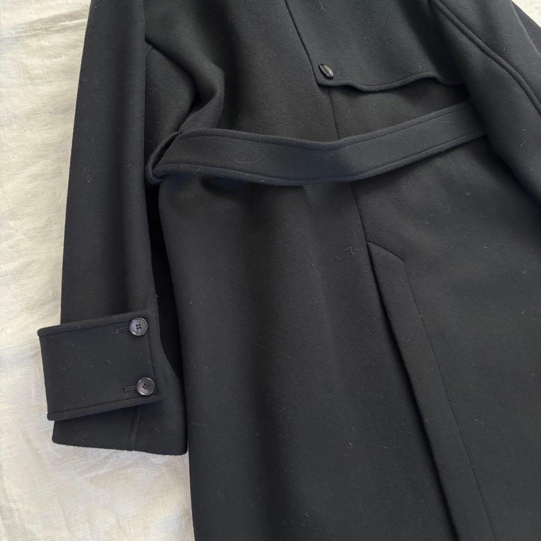 タグ付き未使用　ユナイテッドトウキョウ　コントラススリーブビッグカラーコート