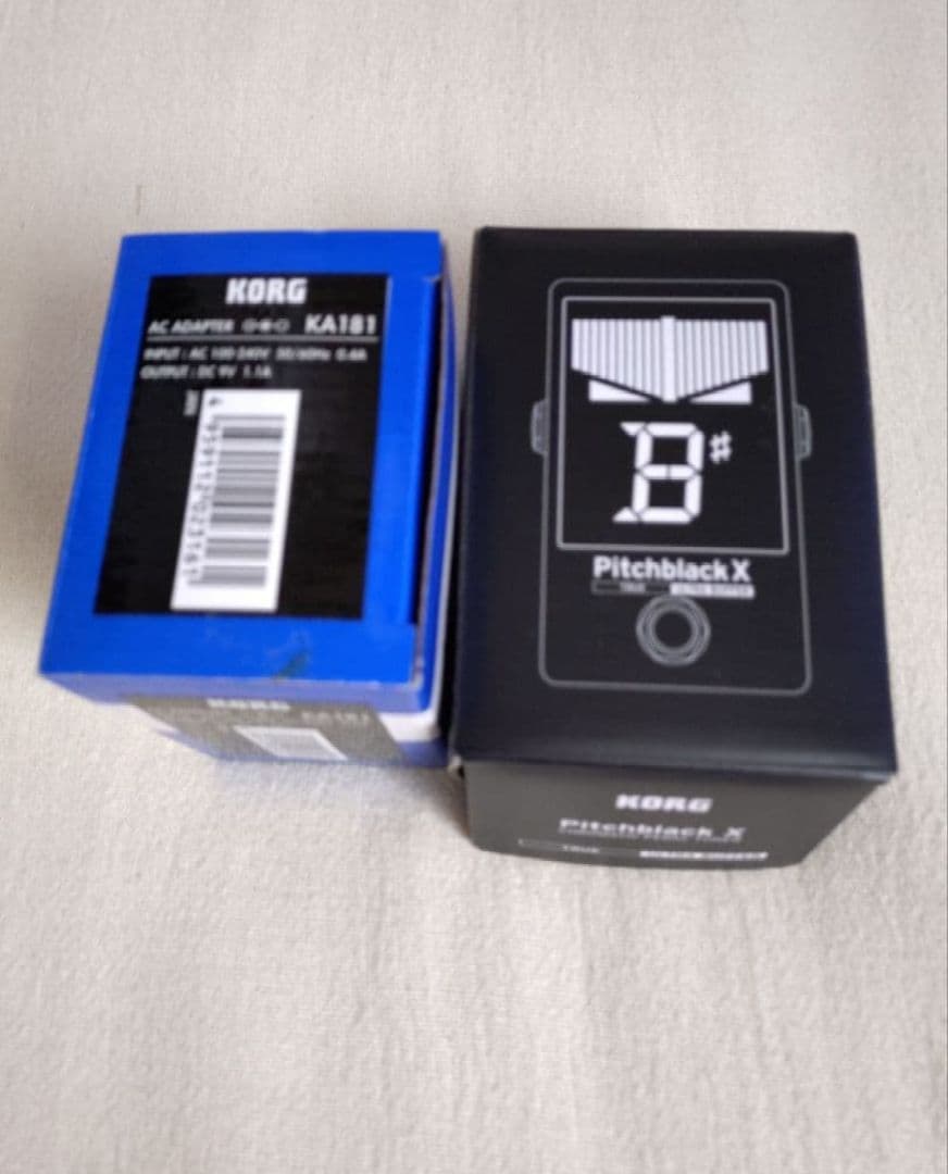 KORG コルグ pitchblack x ペダルチューナー PB-X