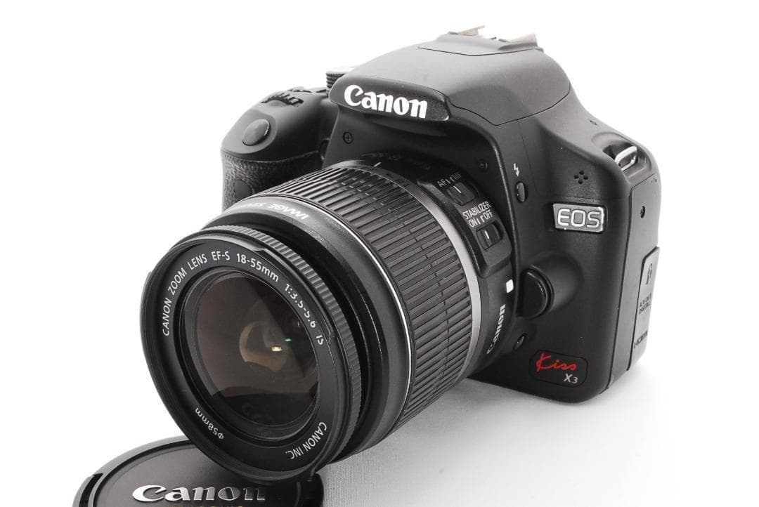 Canon Kiss X3✨　レンズセット　手ぶれ補正　届いてすぐ使えます❣️