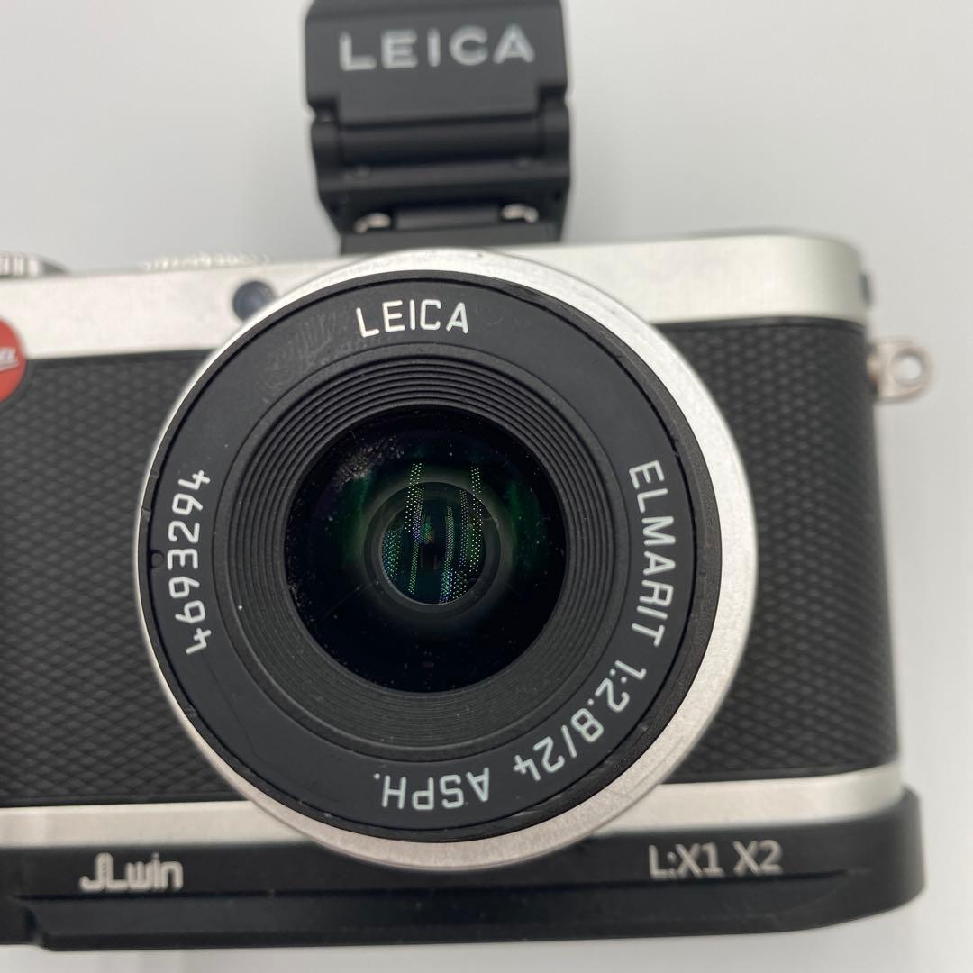 ライカx２とビューファインダー付属　美品