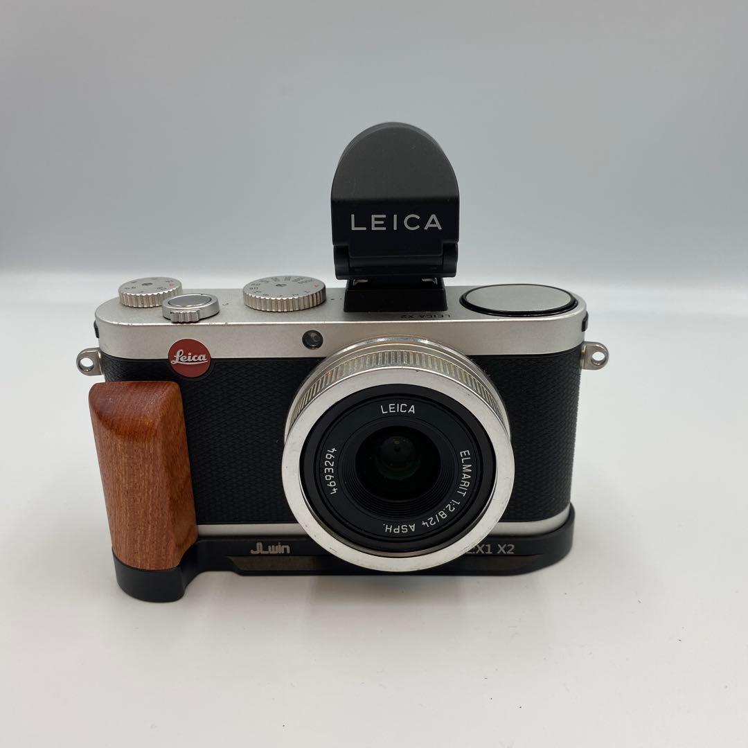 ライカx２とビューファインダー付属　美品