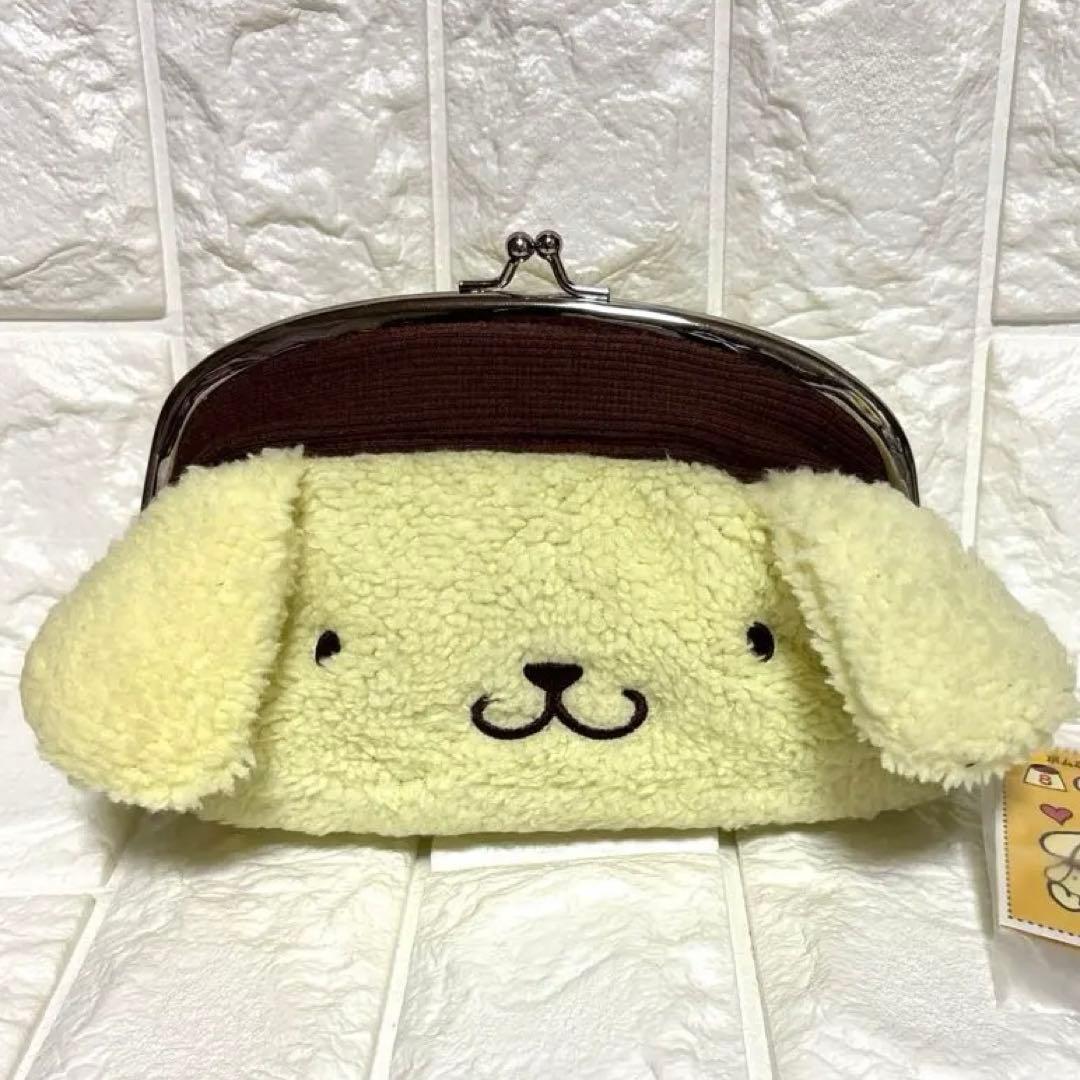 希少レア　サンリオ　ポムポムプリン　がま口　 ポーチ 2011年 入手困難