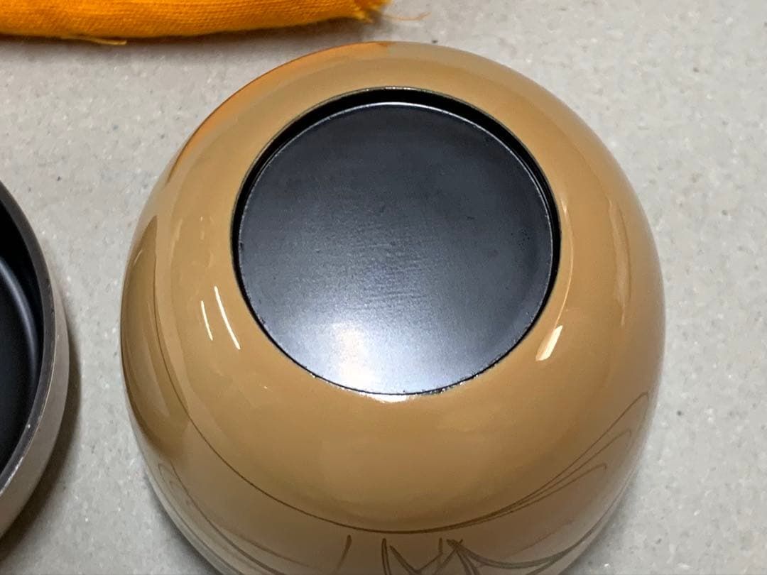 中村宗悦 芦鷺蒔絵 中棗 棗 茶道具 茶器