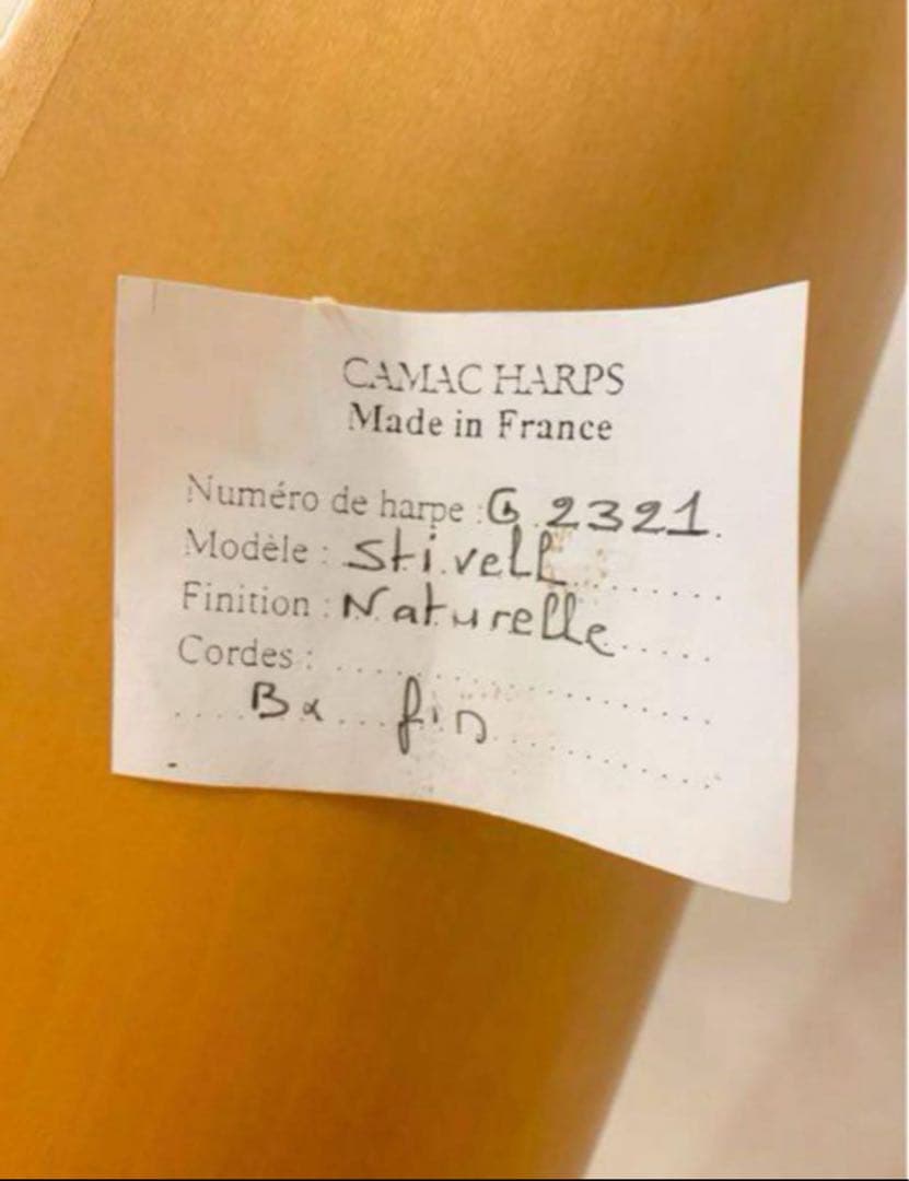 【美品】ハープ スティヴェル アイリッシュ グランド レバーハープ インテリア