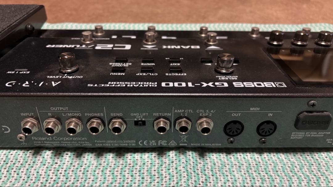 1975　BOSS GX-100 ギターエフェクター