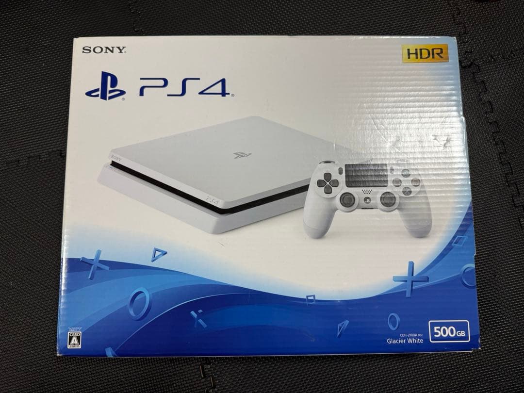 PlayStation®4 グレイシャー・ホワイト 500GB