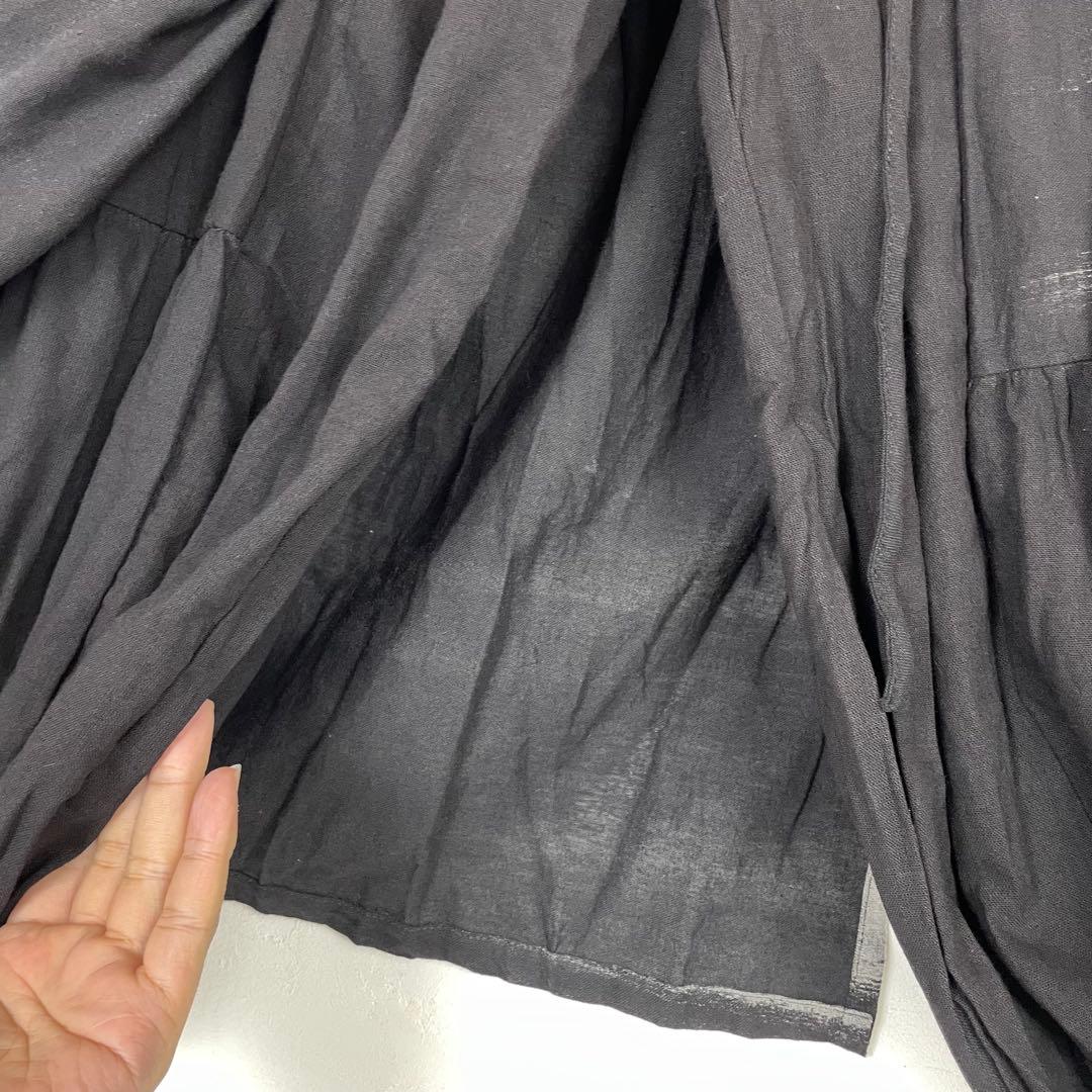 【新品】パンツスカート　タイパンツ　アラジンパンツ　男女兼用　ブラック