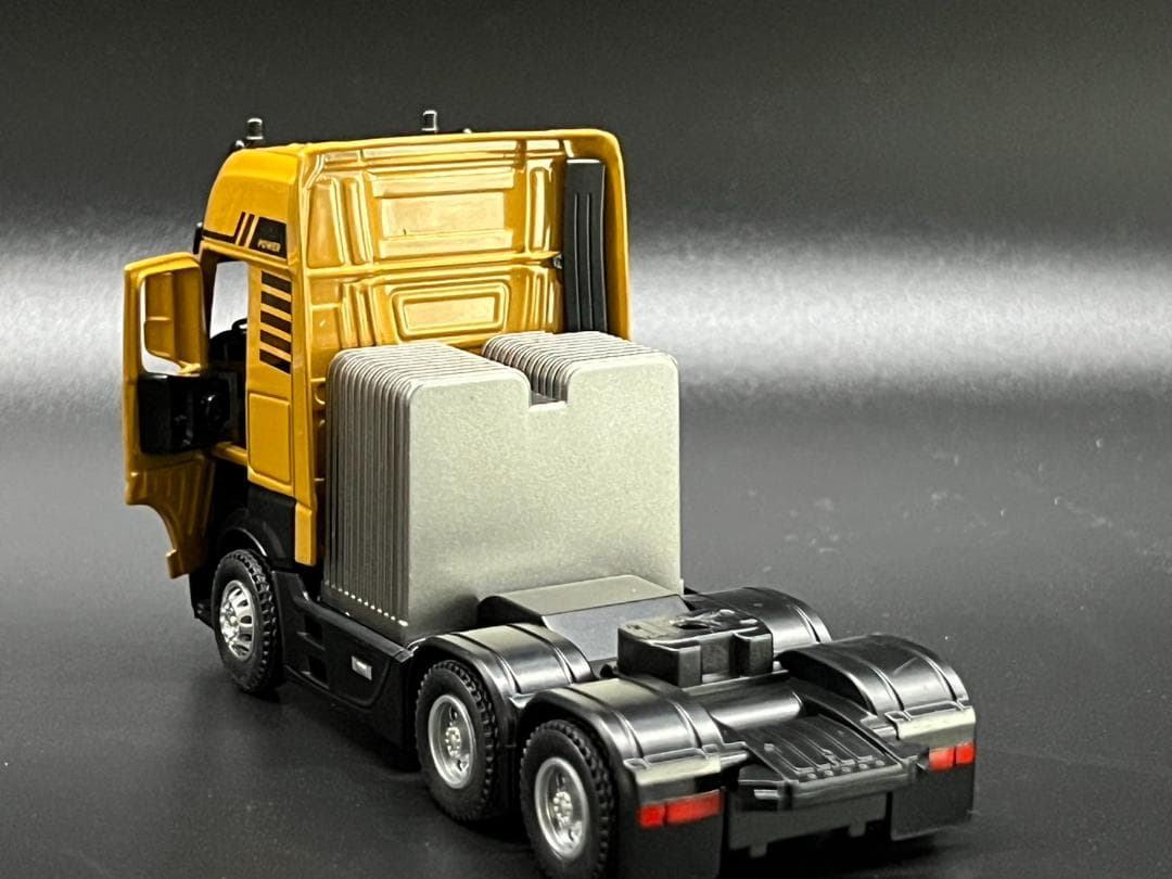 トレーラー 積載車 工事車両ミニカーセット H197