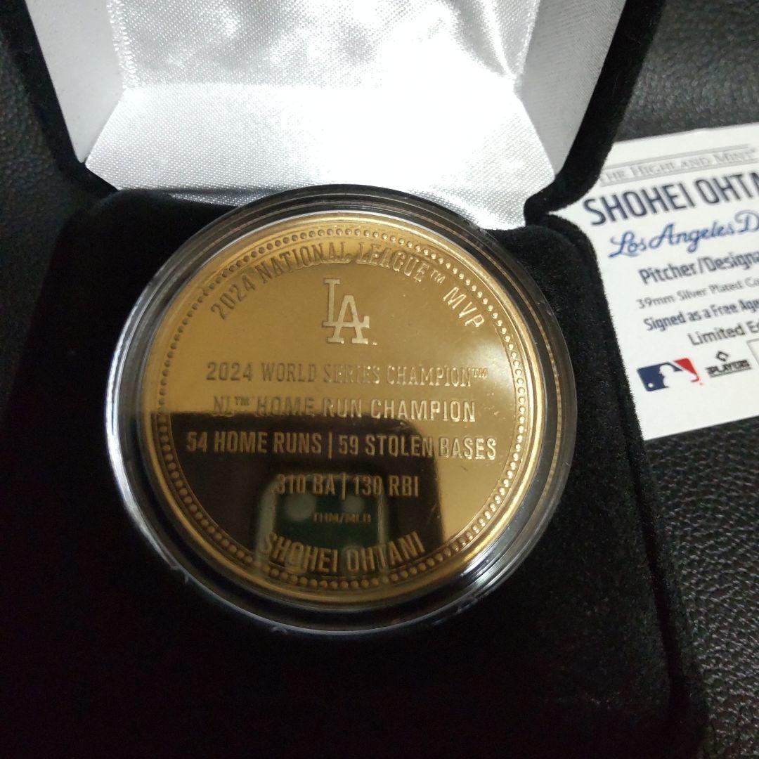 MLB公式ライセンス品 大谷翔平選手 2024MVP受賞 記念 5000枚