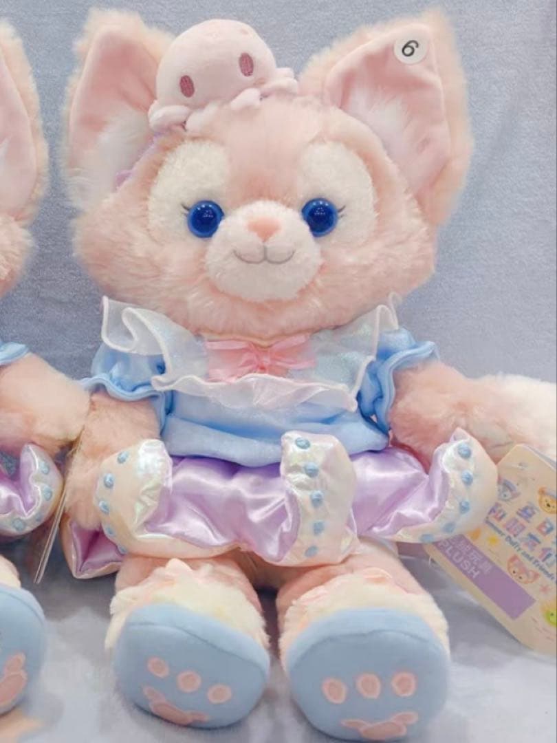 お顔厳選　上海ディズニー　サマー　タコ　リーナベルSSぬいぐるみ⑥