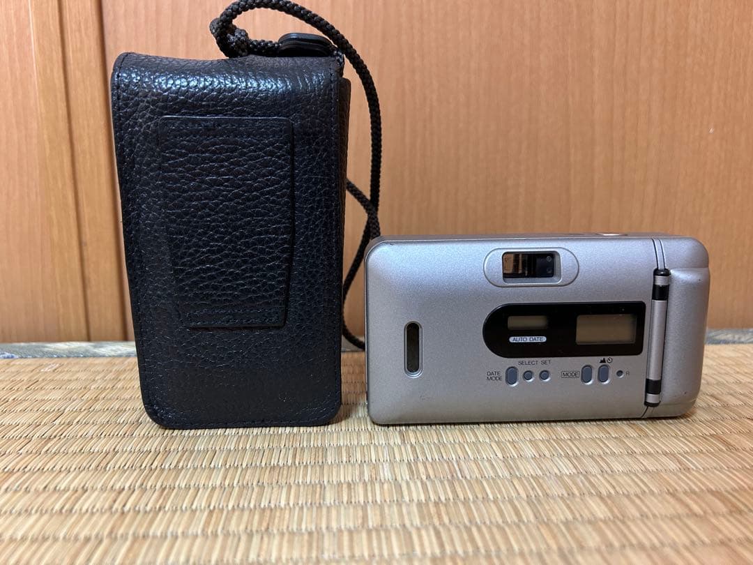 【動作確認済】Konica BiGmini Fフィルムカメラ ケース付き