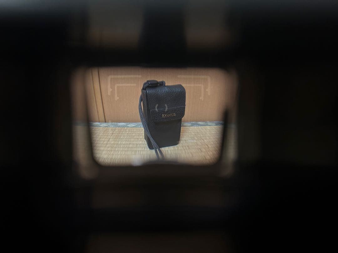 【動作確認済】Konica BiGmini Fフィルムカメラ ケース付き