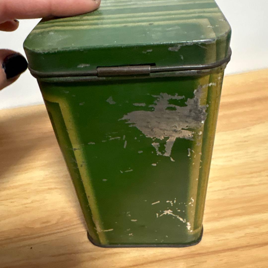 ヴィンテージ ライオンズ グリーンラベルティー 広告缶 - 温度計