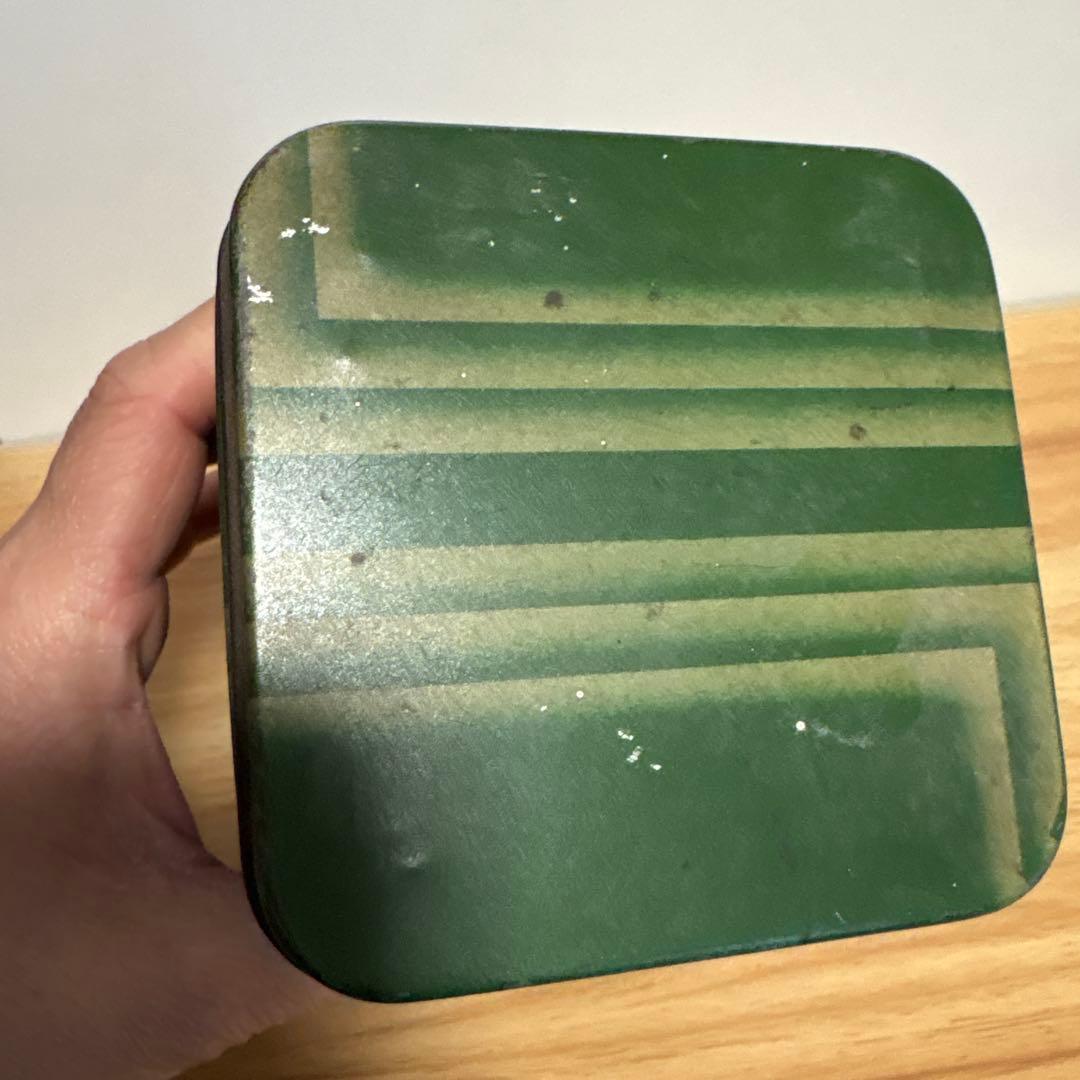 ヴィンテージ ライオンズ グリーンラベルティー 広告缶 - 温度計