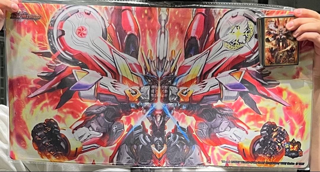 超CS 覇帝なき侵略レッドゾーンFプレイマットスリーブセット