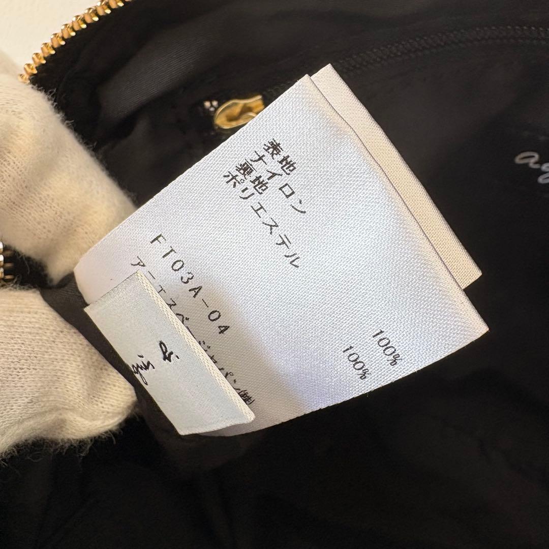 アニエスベー agnes.b ショルダーバッグブラック FT03A－04極美品♡