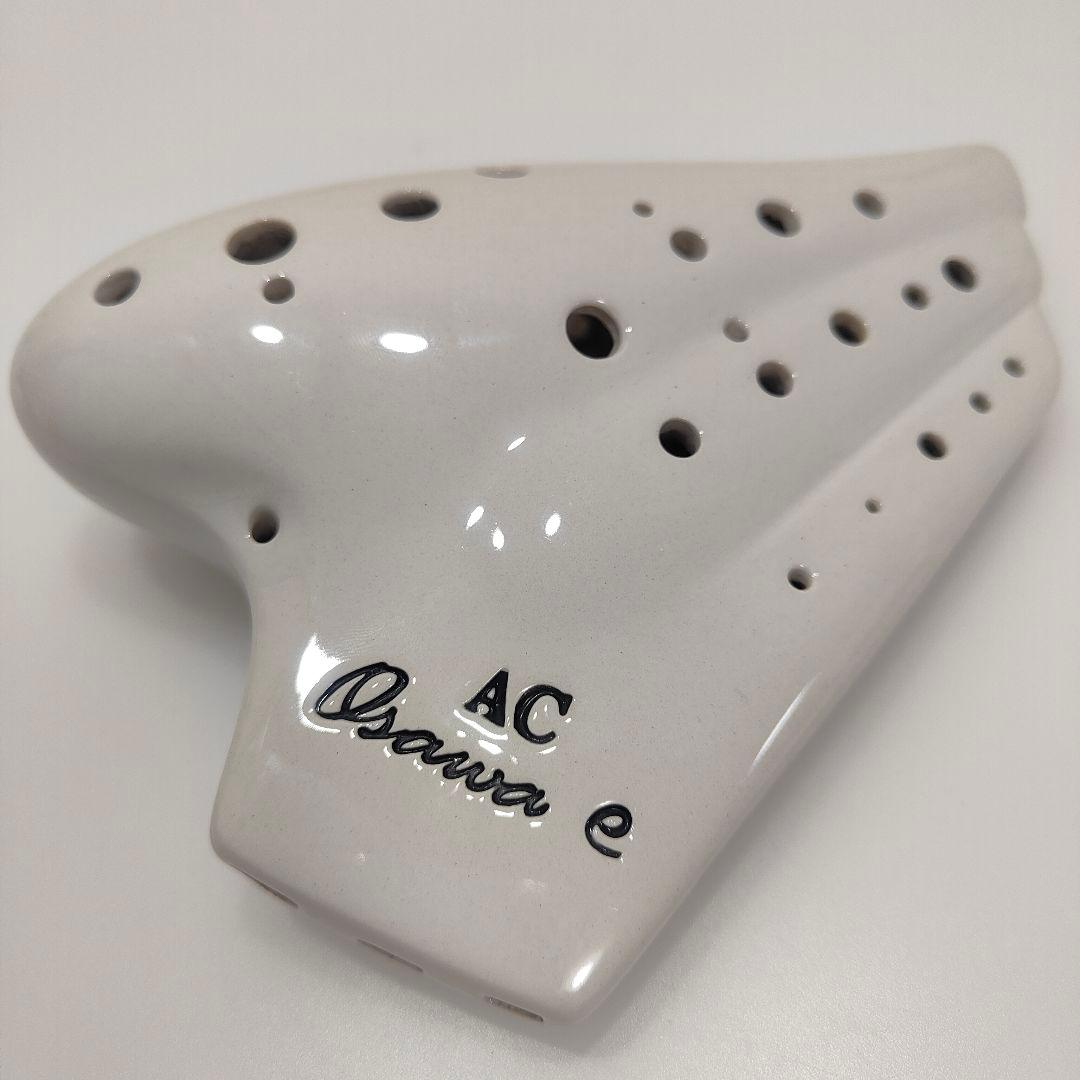 Osawa オオサワ トリプルオカリナ 磁器製 Te アルトC管 e
