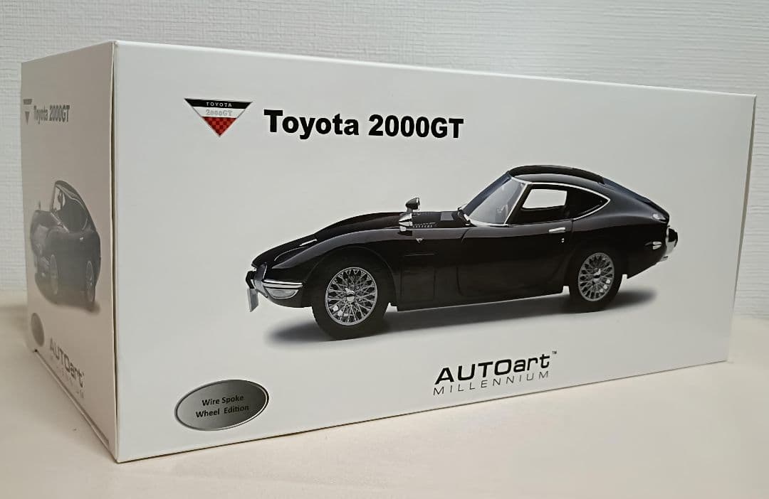AUTOart Toyota 2000GT ワイアースポークホイール 1/18