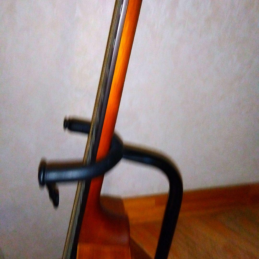 木目バリトラS.yairi上位ブランドコンパクトギター全長88cmケース付き美品