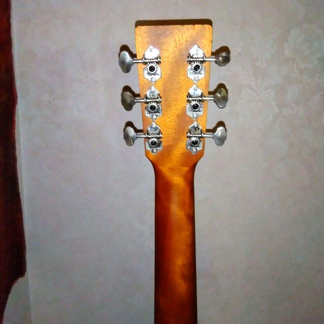 木目バリトラS.yairi上位ブランドコンパクトギター全長88cmケース付き美品