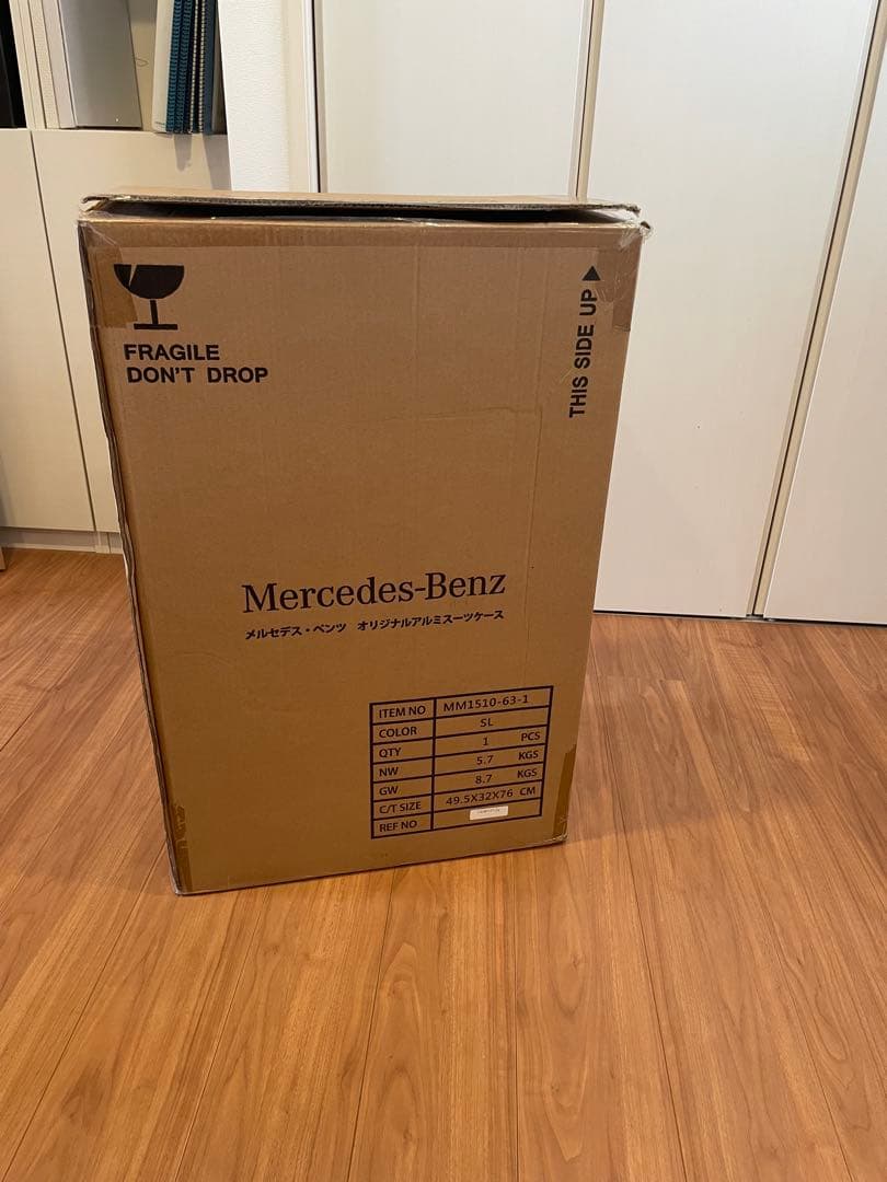 【新品未使用】メルセデスベンツ　65L スーツケース