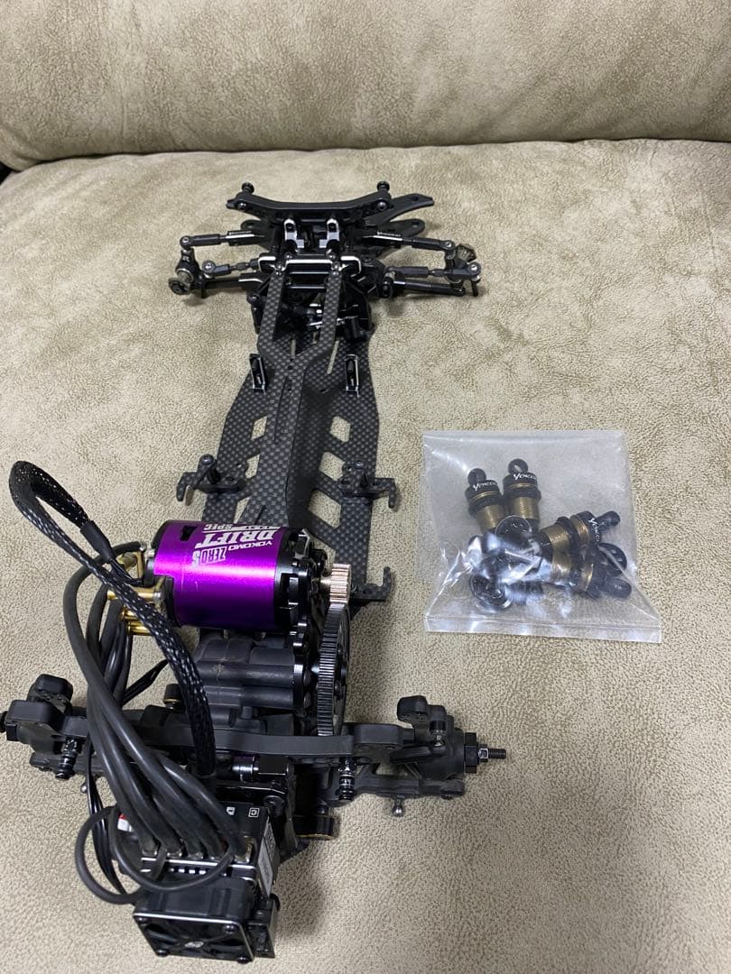 ヨコモ YD-2 カーボンシャーシ オプション多数 アンプ モーター ダンパー付