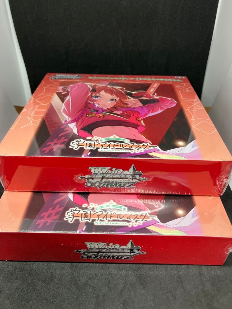 新品 ヴァイスシュヴァルツ ブースターパック 学園アイドルマスター 2BOX