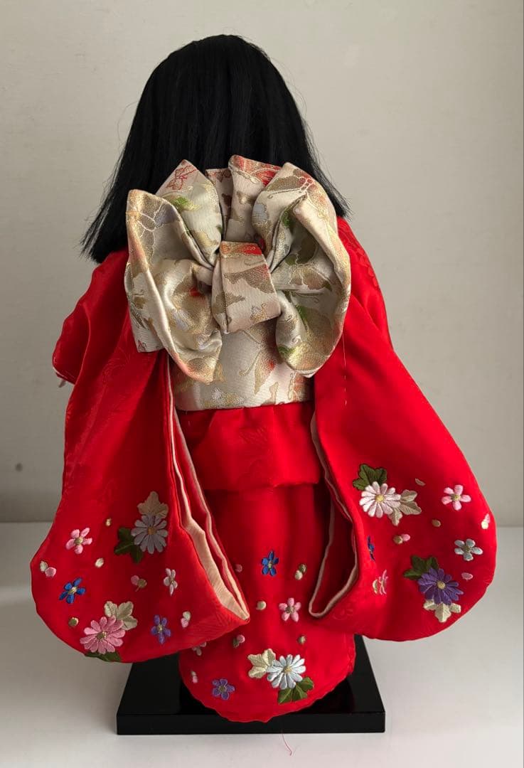 市松人形 まつ毛　睫毛　東光？　アンティークドール