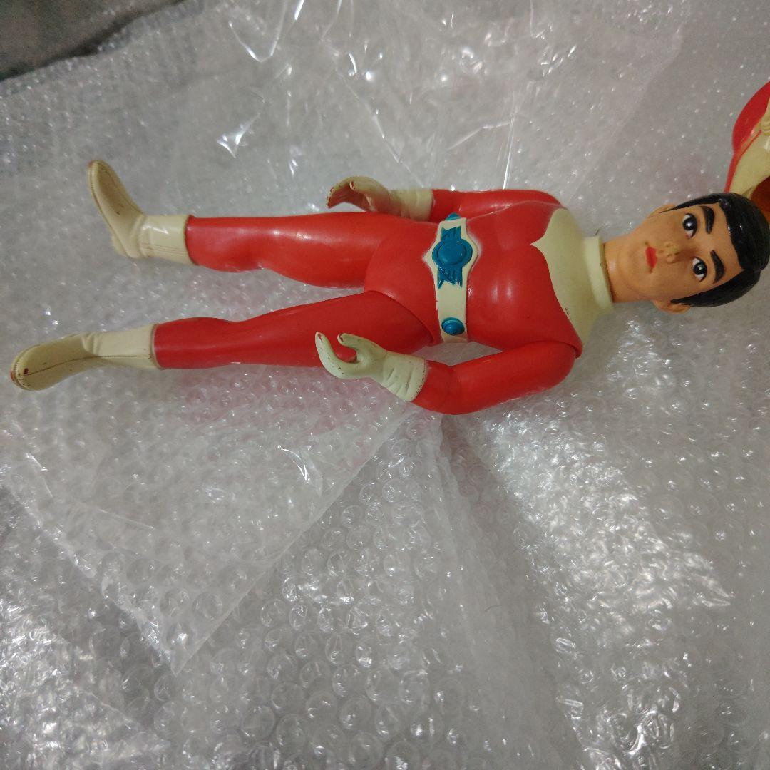 ブルマァク　レッドマン　面取れ　ソフビ　29cm　現状品