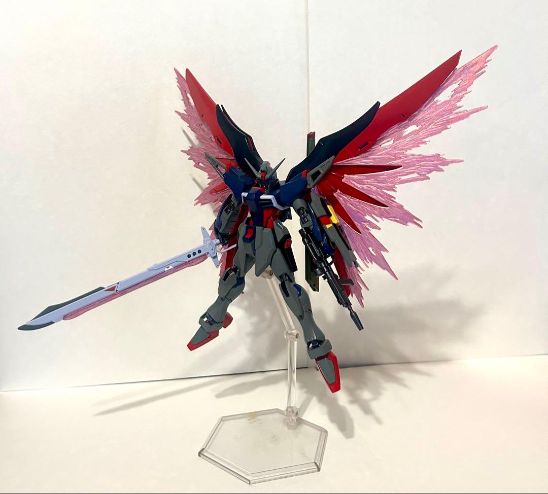 HGCEデスティニーガンダムspecii完成品 全塗装