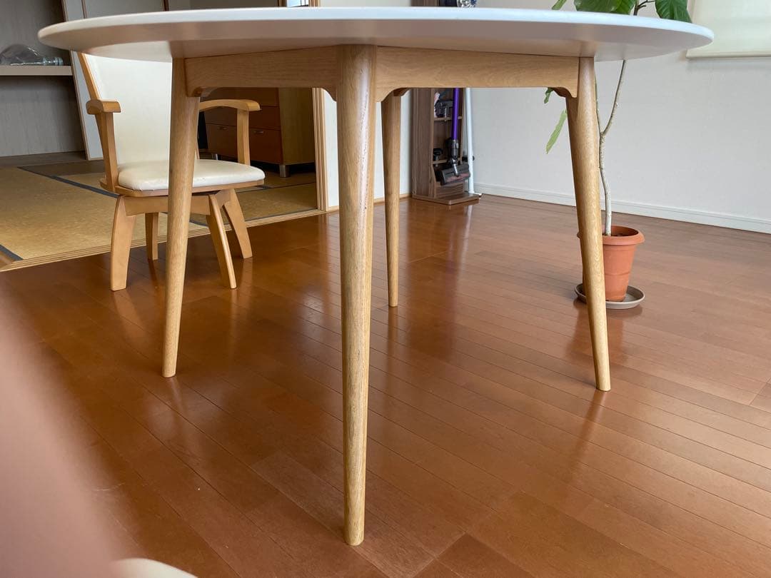 ダイニング テーブル 直径 120 cm 円形 丸テーブル